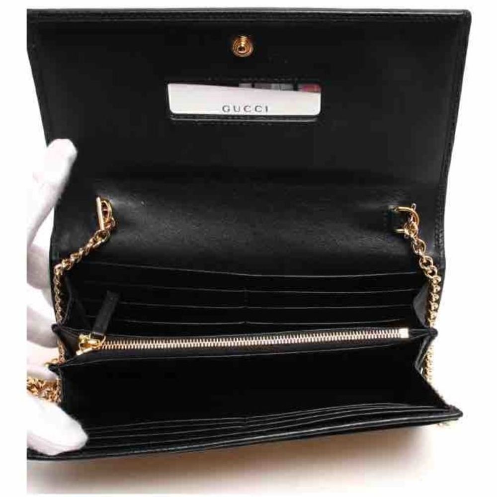 Authentic Gucci horsebit wallet on chain woc - Picture 3 of 8